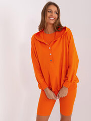 Женский оранжевый комплект Casual цена и информация | Спортивная одежда для женщин | kaup24.ee