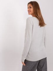 Женский светло-серый классический свитер цена и информация | Женские кофты | kaup24.ee