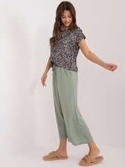 Тонкие, эластичные брюки, длина 3/4. цена и информация | Женские брюки | kaup24.ee