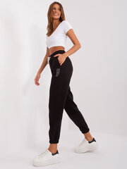 Черные спортивные брюки SUBLEVEL. цена и информация | Спортивная одежда для женщин | kaup24.ee