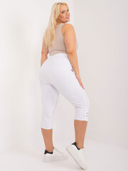 Женские брюки из ткани белого цвета цена и информация | Штаны женские | kaup24.ee