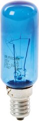 Лампа E14 25W Siemens 00612235 26mmØ 83mm 230-240V Blue для холодильника цена и информация | Аксессуары для бытовой техники | kaup24.ee