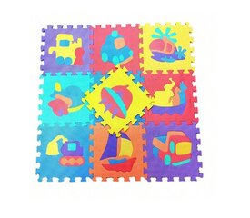 Комплект напольного коврика для детей из пеноматериала, Electronics LV- 1074, разноцветный, 1 шт. цена и информация | Развивающие коврики | kaup24.ee