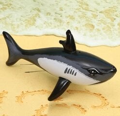 Надувная игрушка-имитация акулы, Electronics LV-1095, черный, 1 шт. цена и информация | Надувные и пляжные товары | kaup24.ee