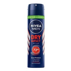 Антиперспирант Nivea MenDry Impact для мужчин, 150 мл цена и информация | Дезодоранты | kaup24.ee