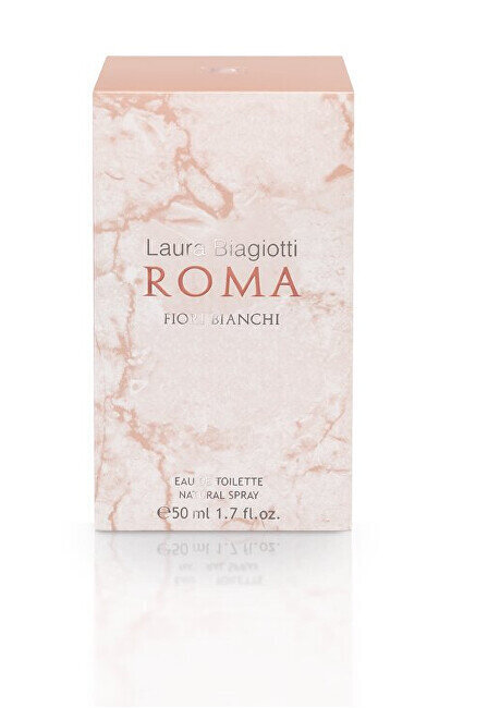 Tualettvesi Laura Biagiotti Roma Fiori Bianchi EDT naistele, 50 ml цена и информация | Naiste parfüümid | kaup24.ee