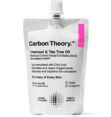 Näokoorija Carbon Theory Charcoal &amp; Tea Tree Oil Breakout Control, 125 ml hind ja info | Näopuhastusvahendid | kaup24.ee