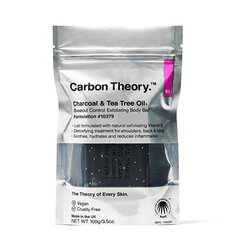 Мыло Carbon Theory Charcoal and Tea Tree Oil Breakout Control Exfoliating, 100 г цена и информация | Мыло | kaup24.ee