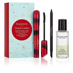 Набор Elizabeth Arden Grand Lashes Grand Entrance: тушь для ресниц, 8 мл + средство для снятия макияжа, 50 мл + карандаш для глаз Smokey Black, 1,2 г цена и информация | Тушь, средства для роста ресниц, тени для век, карандаши для глаз | kaup24.ee