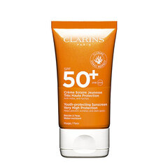 Защитный крем для лица от солнца Clarins Solaire SPF50, 50 мл цена и информация | Кремы от загара | kaup24.ee