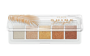 Lauvärvipalett Pupa Milano Shine Bright, 002 Sunset Gold, 4 g hind ja info | Ripsmetušid, lauvärvid, silmapliiatsid, seerumid | kaup24.ee