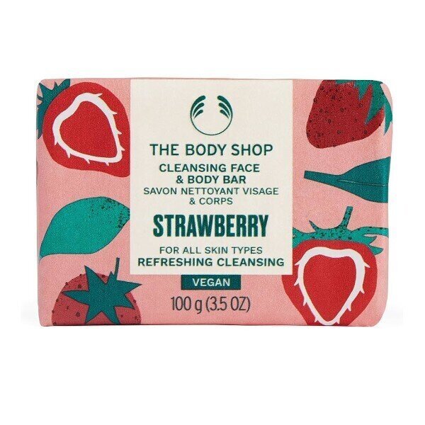 Seep The Body Shop Strawberry, 100 g цена и информация | Seebid | kaup24.ee