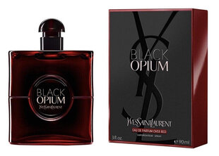 Парфюмированная вода Yves Saint Laurent Black Opium Over Red EDP для женщин, 30 мл цена и информация | Женские духи | kaup24.ee