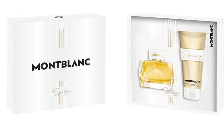 Komplekt Mont Blanc Signature Absolue naistele: Parfüüm EDP, 50 ml + kehakreem, 100 ml цена и информация | Naiste parfüümid | kaup24.ee