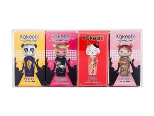 Набор Kokeshi Coffret для детей: туалетная вода EDT, 4x5 мл цена и информация | Духи для детей | kaup24.ee