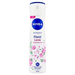 Спрей-антиперспирант Nivea Floral Love, 150 мл цена и информация | Дезодоранты | kaup24.ee