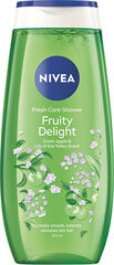 Dušigeel Nivea Fruity Delight, 250 ml hind ja info | Dušigeelid, õlid | kaup24.ee