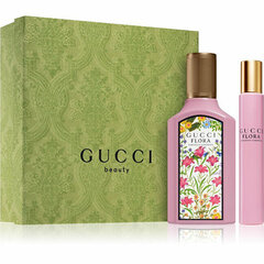 Komplekt Flora by Gucci naistele: parfüümvesi EDP, 50 ml + parfüümvesi EDP, 7.4 ml hind ja info | Naiste parfüümid | kaup24.ee