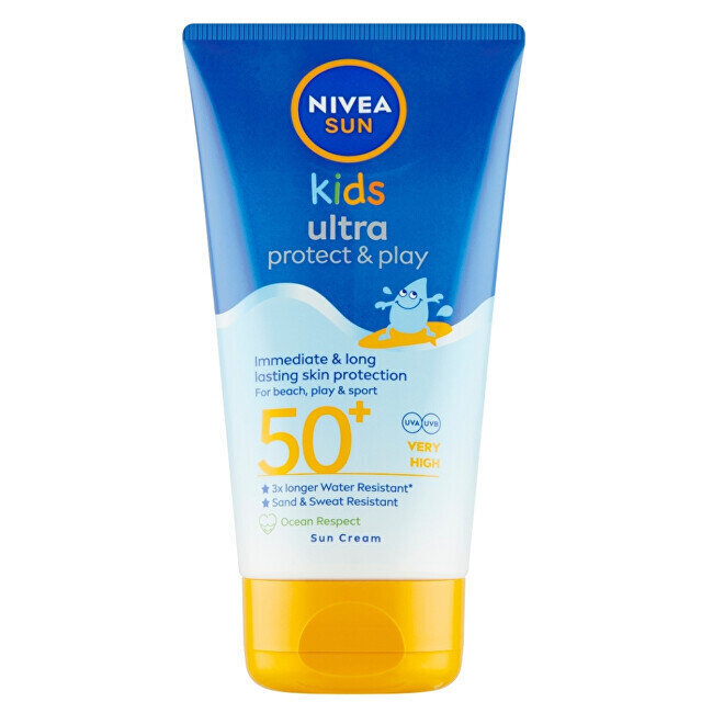 Päikesekreem lastele Nivea Sun Kids Swim &amp; Play, 150 ml цена и информация | Laste ja ema kosmeetika | kaup24.ee