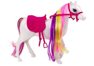 Värviliste juustega hobuse figuur hind ja info | Poiste mänguasjad | kaup24.ee