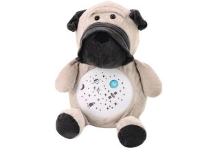 Плюшевый щенок для сна со звуковыми и световыми эффектами Lean Toys цена и информация | Мягкие игрушки | kaup24.ee