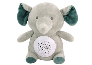 Pluusist elevant une jaoks koos heli- ja valgusefektidega hind ja info | Pehmed mänguasjad | kaup24.ee