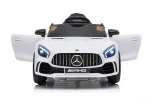 Laste ühekohaline elektriauto Mercedes GT R, valge hind ja info | Laste elektriautod | kaup24.ee