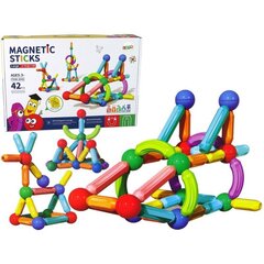 Magnetklotsid Colorful Plastic Magnetic Blocks hind ja info | Klotsid ja konstruktorid | kaup24.ee