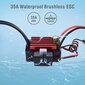 Auto elektrooniline kiiruse regulaator Surpass Hobby Waterproof 35A ESC 2-3S цена и информация | Poiste mänguasjad | kaup24.ee