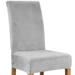 Чехол на стул универсальный, серый. цена и информация | Чехлы для мебели | kaup24.ee