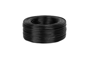 кабель 2 x rca-3 мм, черный цена и информация | Кабели и провода | kaup24.ee