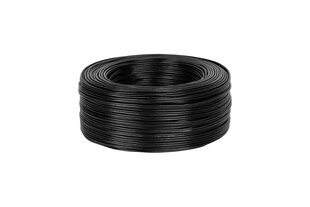 Kaabel 2 x rca-3 mm, must hind ja info | Kaablid ja juhtmed | kaup24.ee