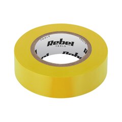 Kleeplint, 0,13 mm x 19 mm x 20 m, kollane, rebel hind ja info | Käsitööriistad | kaup24.ee