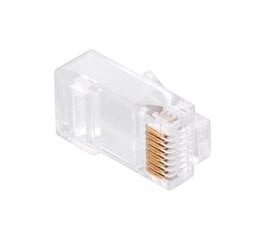 Telefonipistik - rj45 8p 8c, 1 tk hind ja info | USB jagajad, adapterid | kaup24.ee