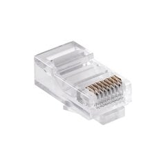 Telefonipistik. rj45 8p 8c hind ja info | Mobiiltelefonide lisatarvikud | kaup24.ee