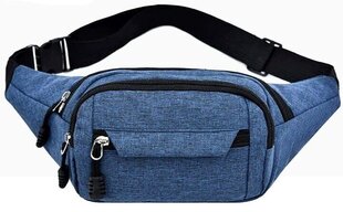Мужская поясная сумка Т119, синяя цена и информация | Мужские сумки | kaup24.ee