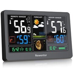 Temperatuuri ja niiskuse monitor Newentor hind ja info | Mõõdikud (niiskus, temp, pH, ORP) | kaup24.ee