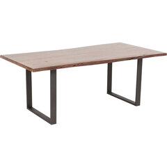 Стол Harmony, коричневый, 200x100 цена и информация | Компьютерные, письменные столы | kaup24.ee
