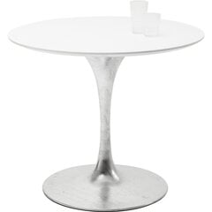 Стол Invitation, белый, Ø90 см цена и информация | Кухонные и обеденные столы | kaup24.ee