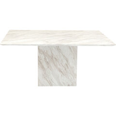 Стол Marble, белый, 160 x 90 cм цена и информация | Кухонные и обеденные столы | kaup24.ee
