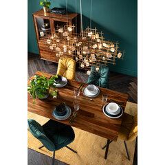Стол Ravello, коричневый, 160 x 80 cм цена и информация | Кухонные и обеденные столы | kaup24.ee