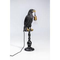 Table Lamp Sitting Crow Mat Black цена и информация | Настольные лампы | kaup24.ee