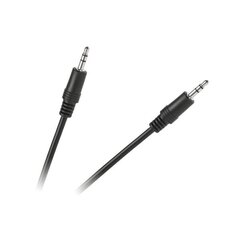 кабель с вилкой jack 3,5 и розеткой 0,6 м цена и информация | Кабели и провода | kaup24.ee