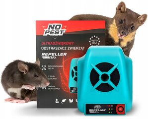 Ultraheli tõrjevahend marmottide ja hiirte vastu, No-Pest цена и информация | Средства защиты от кротов, грызунов | kaup24.ee