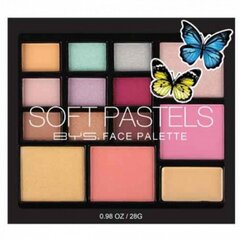 Meigipalett BYS Soft Pastels цена и информация | Тушь, средства для роста ресниц, тени для век, карандаши для глаз | kaup24.ee