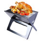 Kaasaskantav grill Omimar, kokkupandav 43,5x27,5x38 cm, must hind ja info | Grillid | kaup24.ee