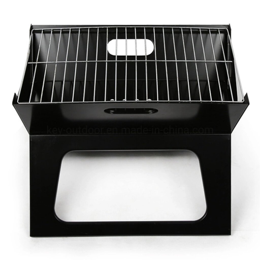 Kaasaskantav grill Omimar, kokkupandav 43,5x27,5x38 cm, must hind ja info | Grillid | kaup24.ee