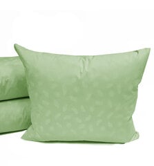 Перьевая подушка Comfort Pluss, green, 40x40 cm цена и информация | Подушки | kaup24.ee