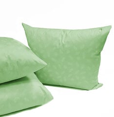 Перьевая подушка Comfort Pluss, green, 40x40 см цена и информация | Подушки | kaup24.ee