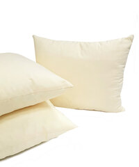 Подушка с гипоаллергенным наполнителем Hipo cream, 50x60 см цена и информация | Подушки | kaup24.ee
